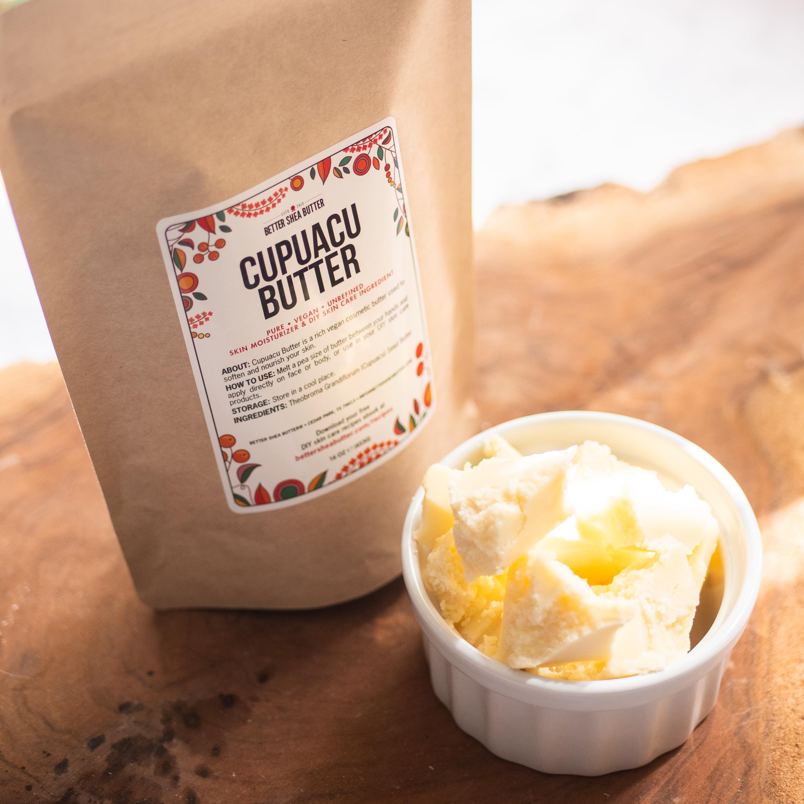 Better Shea Butter Cupuacu Butter serves as a DIY lotion base for custom formulas.