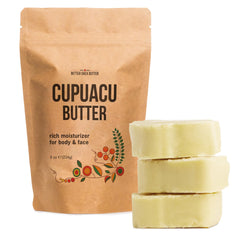 Better Shea Butter Cupuacu Butter melts on skin for easy hydration.