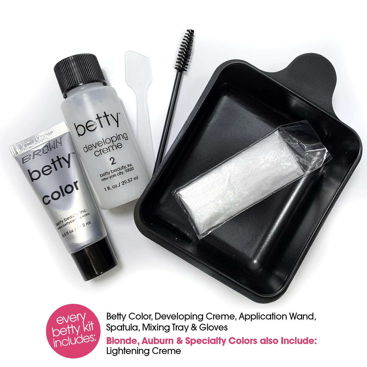 Betty Beauty down-there color application demonstrates safe, smooth application