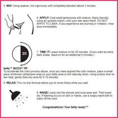 Betty Beauty no-mess no-drip formula for clean application