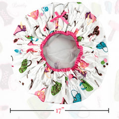Betty Dain Fashionista Diva cap elastic band gives a snug, comfortable fit.