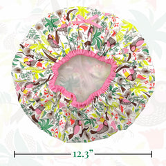 Betty Dain Fashionista Tropical elastic band provides secure, snug fit