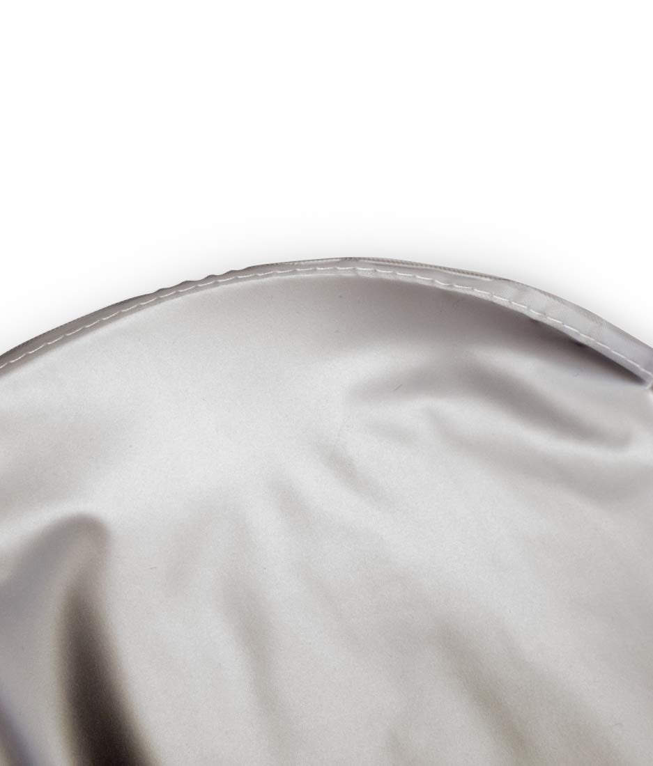 Betty Dain Jumbo waterproof vinyl protects clothing during rinse steps.