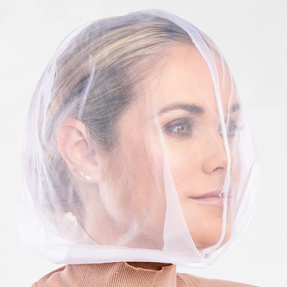 Betty Dain machine-washable protector hood enables repeated use.
