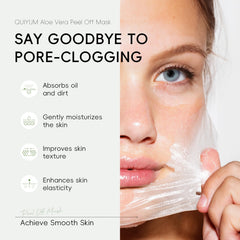 BEUKING Aloe Vera Mascarilla Purificacion Poros: elimina impurezas para suavizar piel.