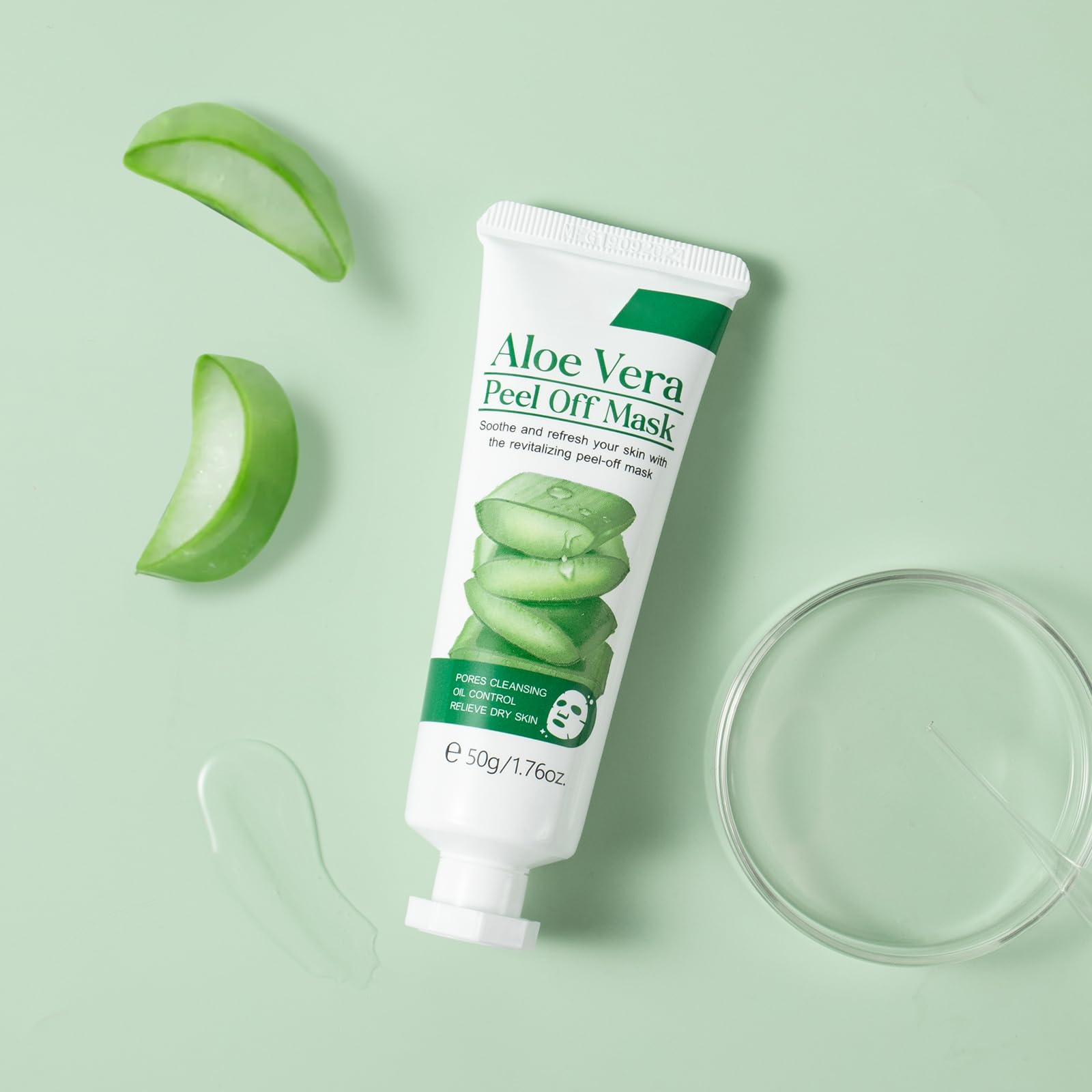 BEUKING Aloe Vera Tamano Compacto Viaje: perfecto para kit de viaje.