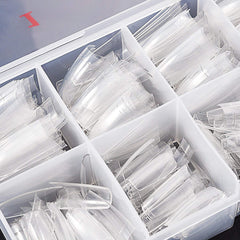 Caja de almacenamiento Beuniar con 10 tallas para ordenar uñas.