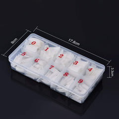 Material ABS resistente de Beuniar para uñas duraderas.