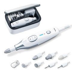 Beurer MP42 nail drill 7-in-1 kit for at-home nail care.