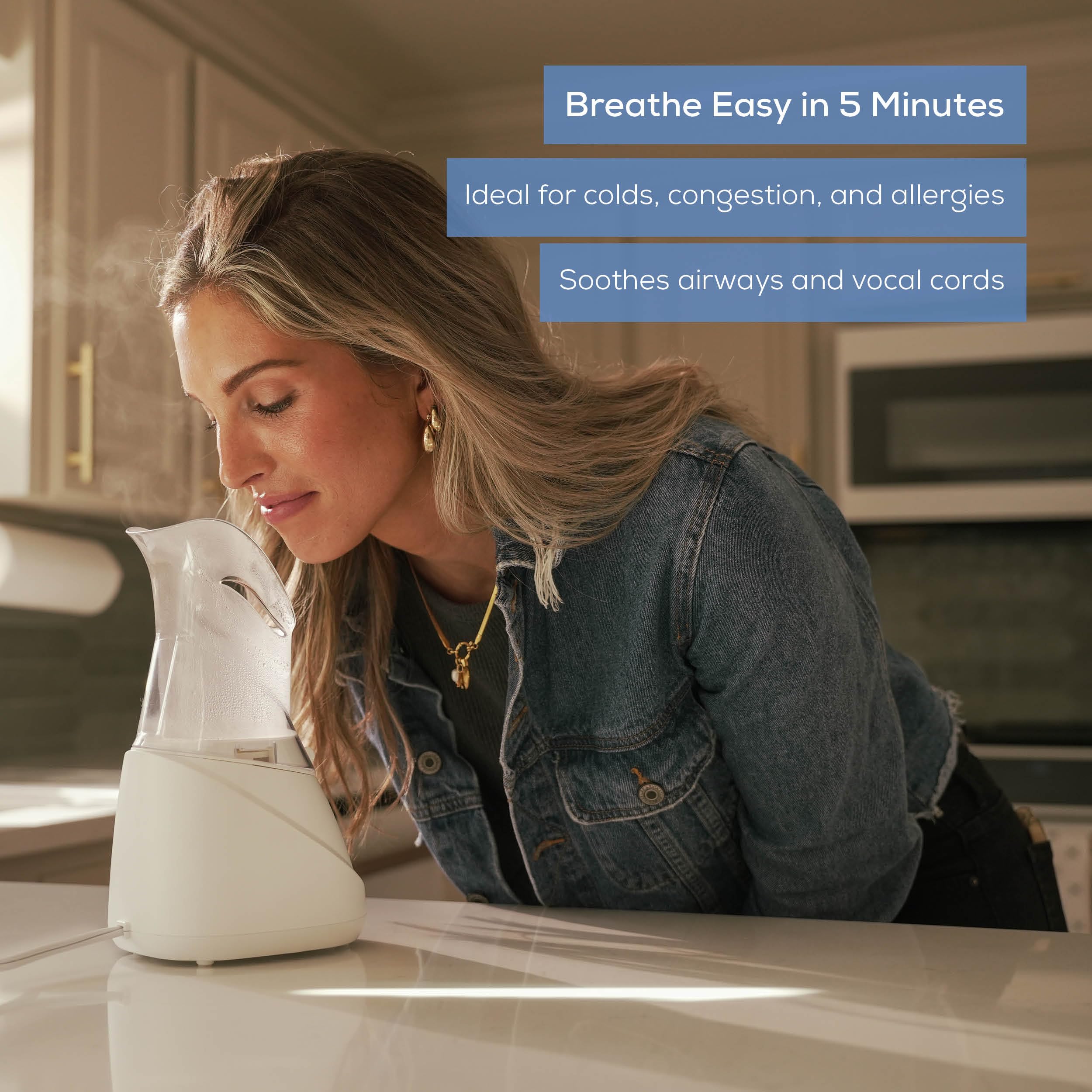 Beurer SI30 ultra-quiet operation enables discreet use day or night.