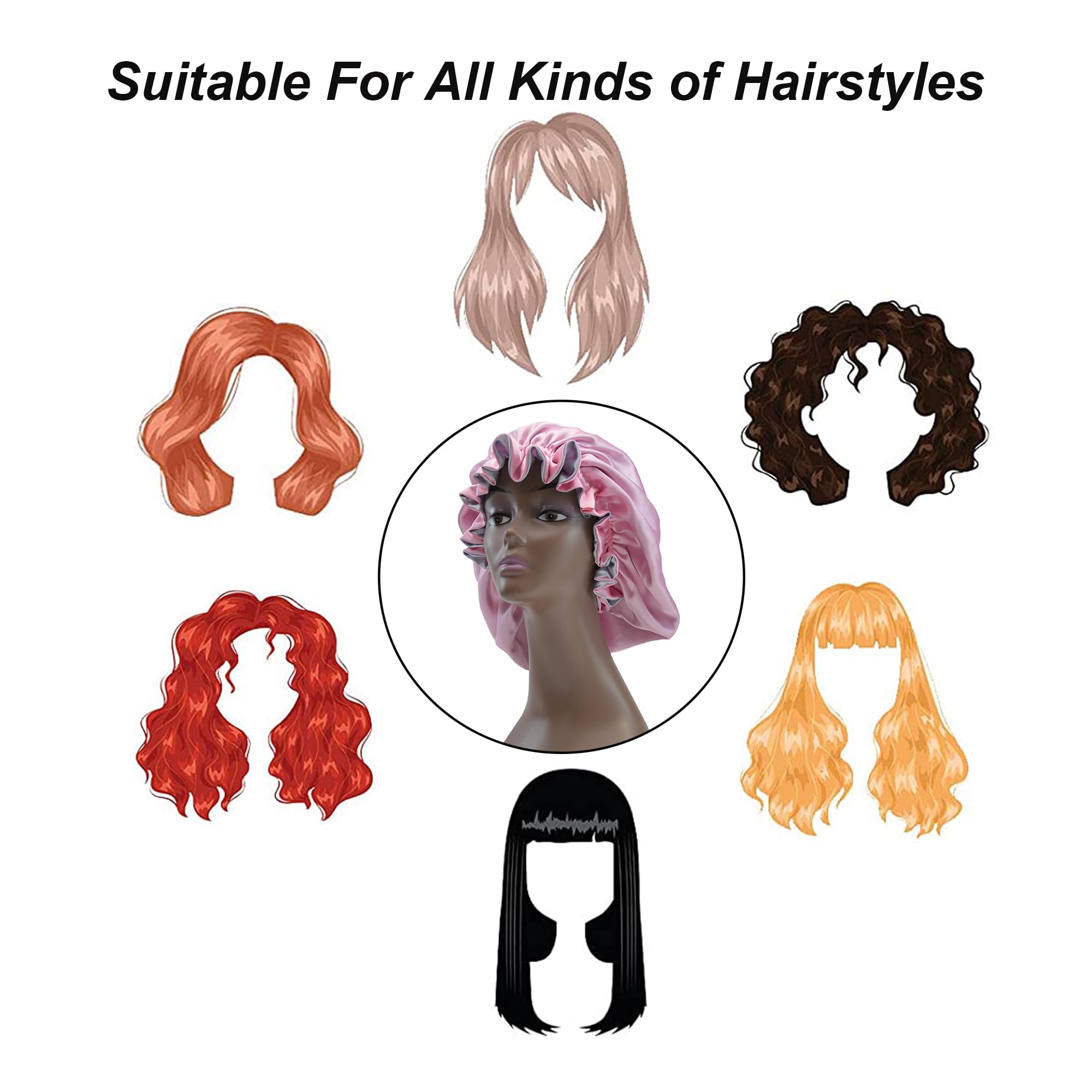 Beutyme bonete regalo ideal para quien cuida su cabello durante el sueño.