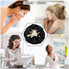 Beutyme bonete satino para proteger el cabello de fricción y electricidad estática.