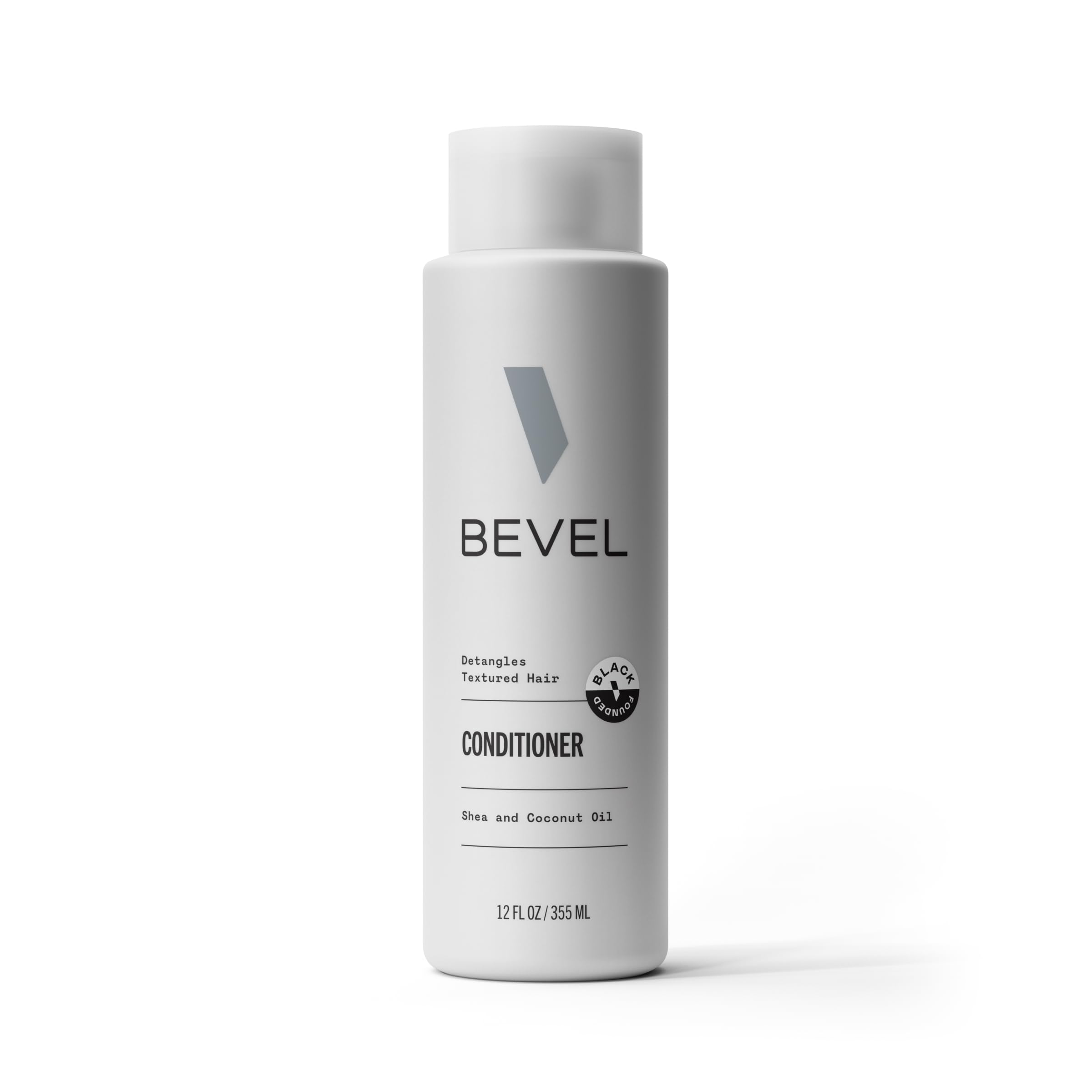 Bevel Acondicionador para hombres con coco y karité, botella hidratante para el cabello