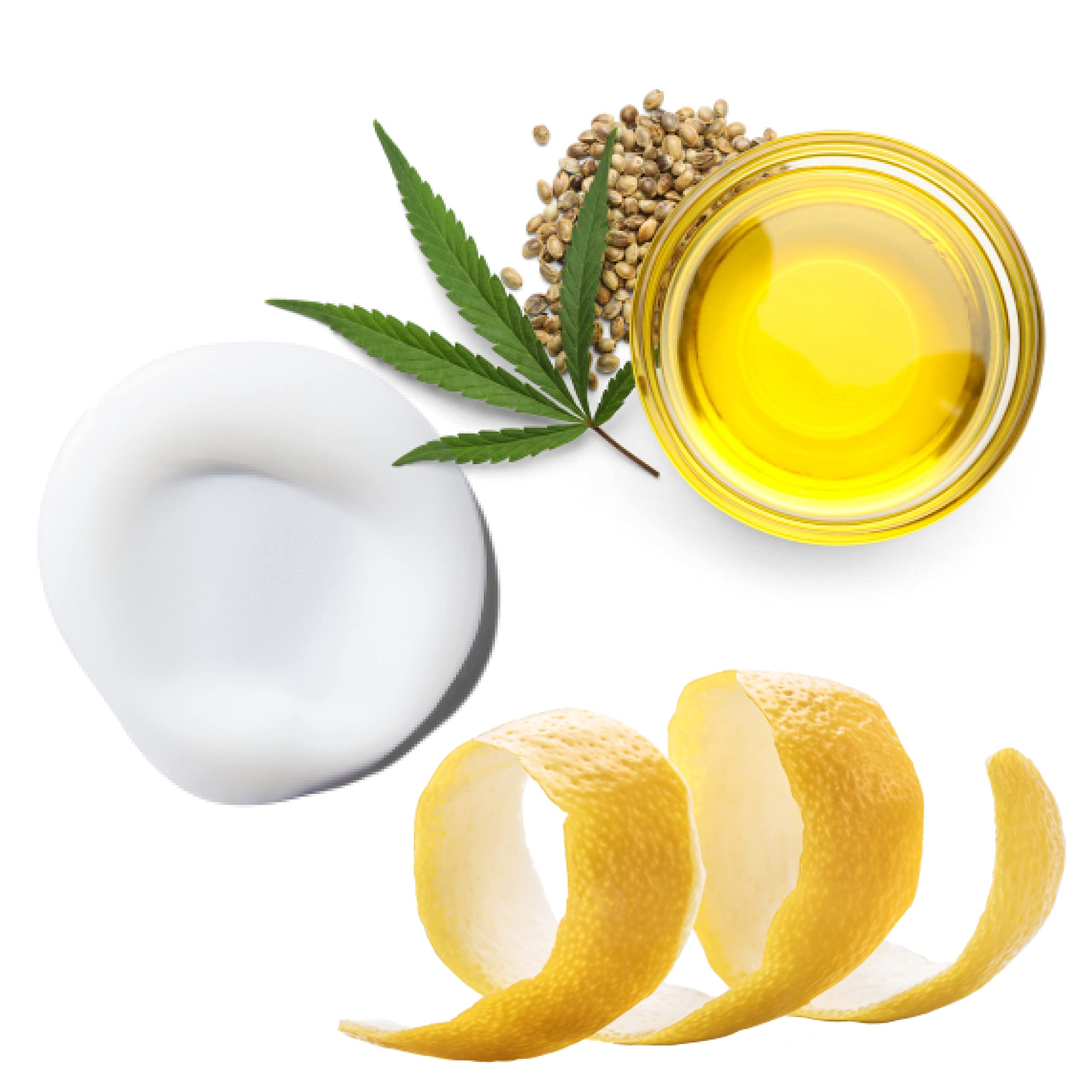 Bevel con aceite de cáñamo y biotina, fortalece los mechones y facilita el peinado.