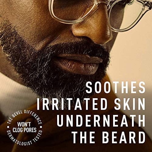 Bevel oil provides a subtle shine without heaviness on the beard.