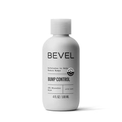 Bevel Essentials bump-control cream bottle for daily grooming benefits