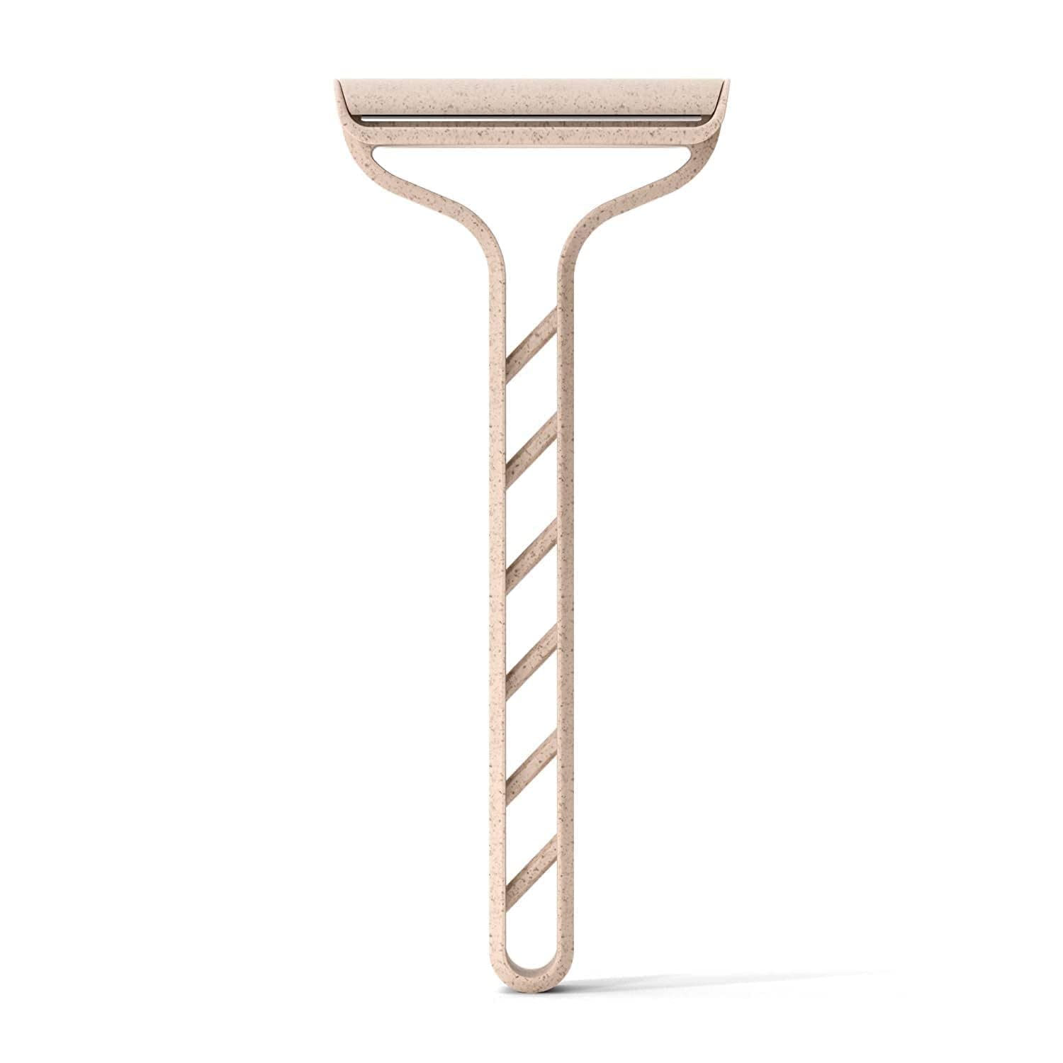 Bevel Essentials pack open, showing individual disposable razors for easy replacement.