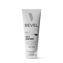 Bevel lavado rostro-barba en botella, limpieza fresca para piel y barba