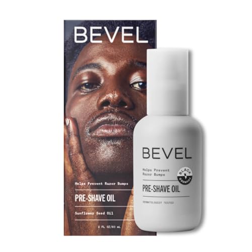 Bevel Pre Shave Oil ingredients close-up showing hydration from castor and olive oils.
