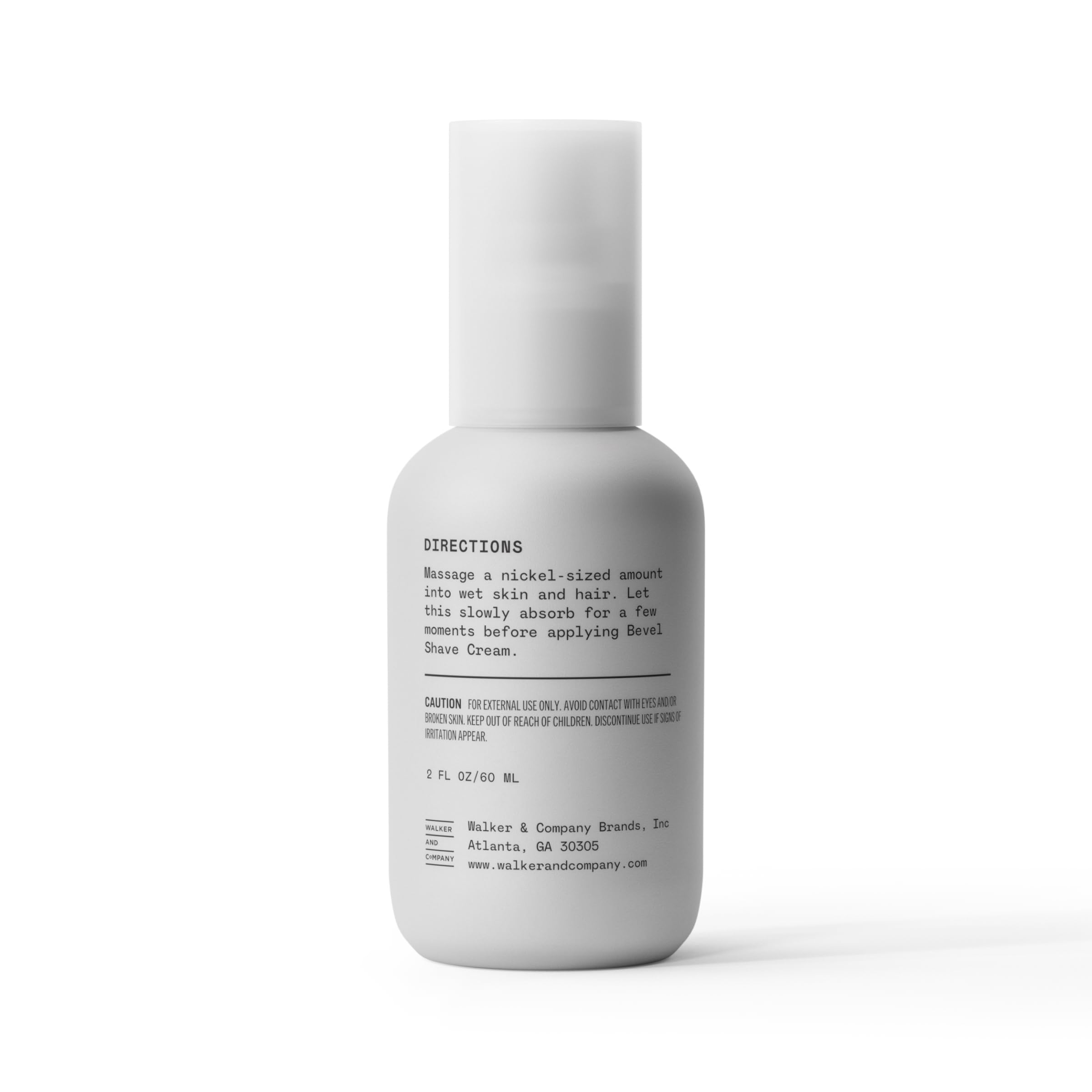 Bevel shave routine setup with brush and razor illustrates prep steps.