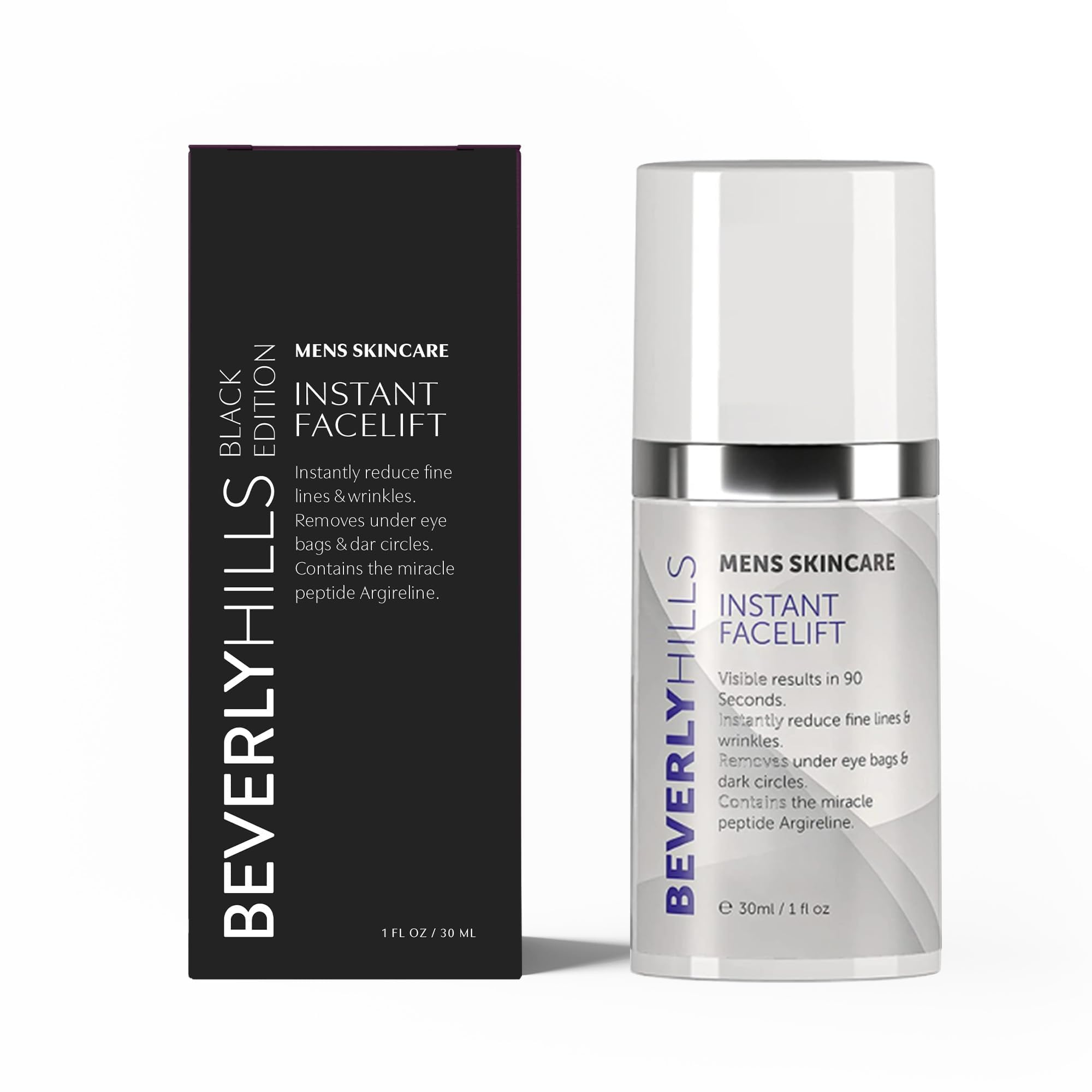 BEVERLY HILLS Men’s Instant Facelift Serum luxury setting elevates routine