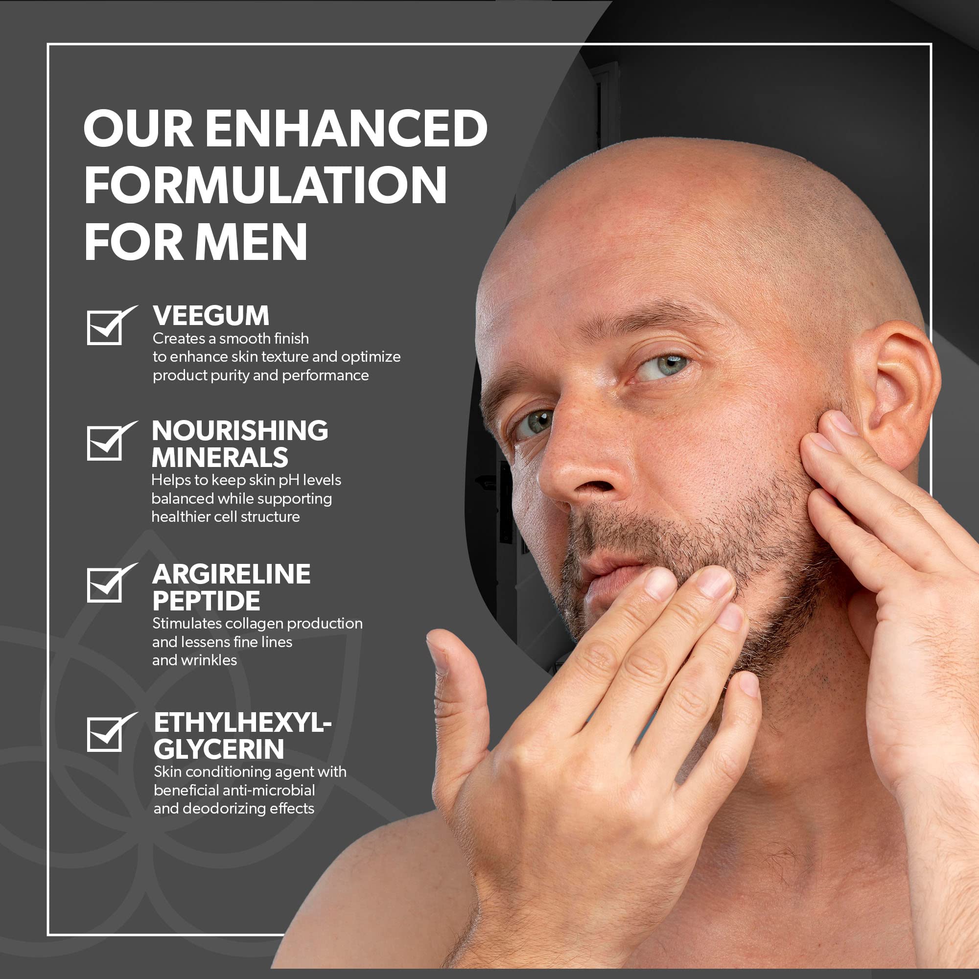BEVERLY HILLS Men’s Instant Facelift Serum packaging box conveys luxury skincare