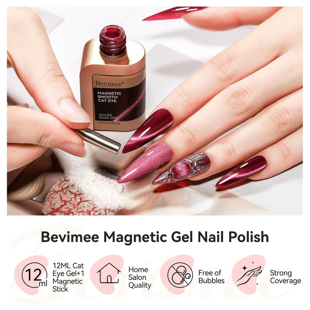 Bevimee 28+ days wear cat eye gel longevity