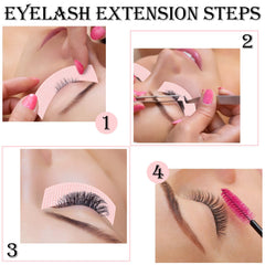 BEVTEE pink lash tape roll supports precise makeup and lash placement.