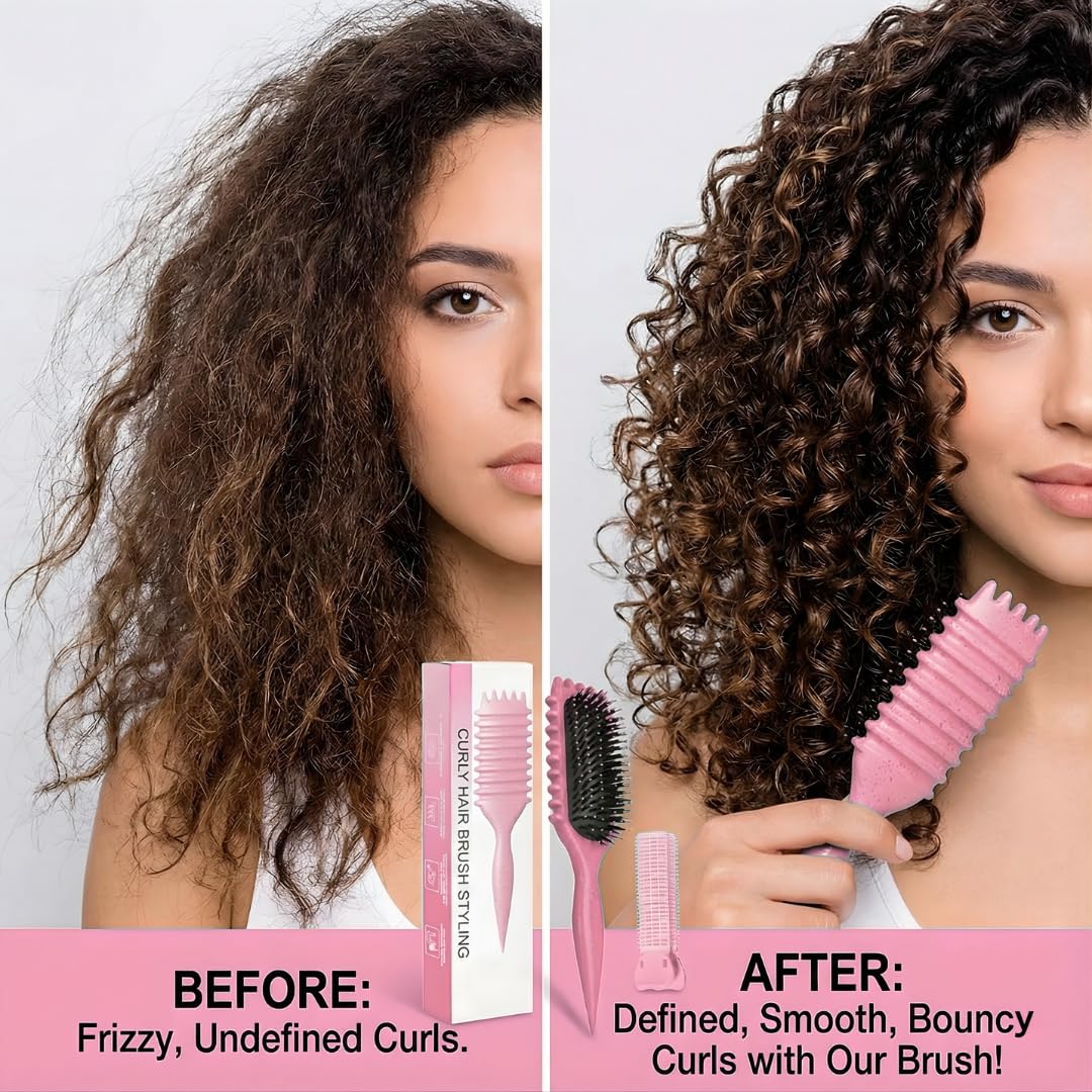 Bewelio vegan boar bristles promote gentle smoothing and lift