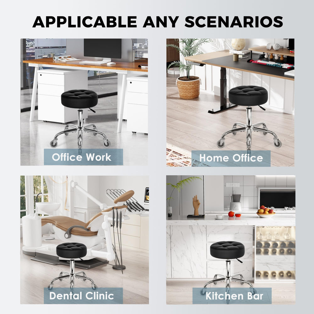 BEWISHOME versatile stool for salons, tattoo studios, and clinics