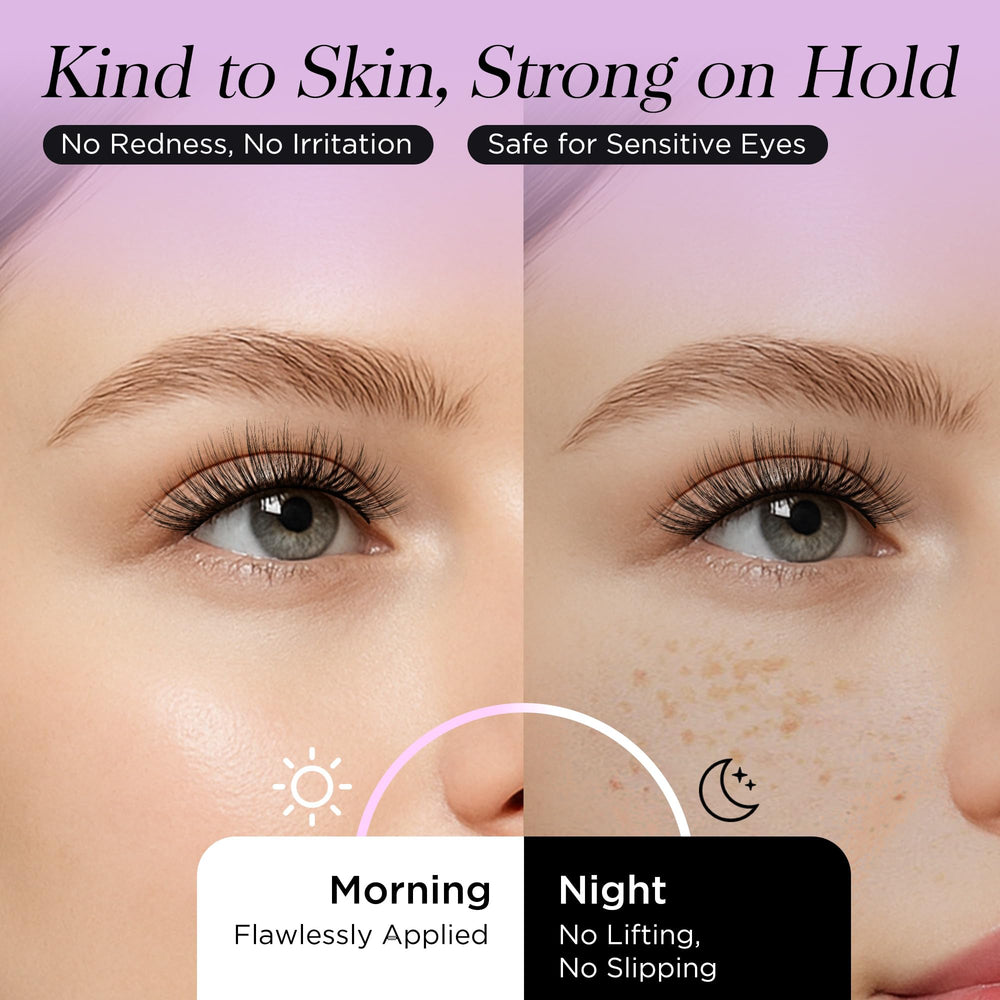 BEYELIAN all-day hold lashes stay for busy routines with feather-light comfort