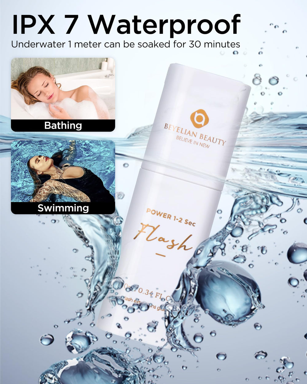BEYELIAN professional use label indicating suitability for sensitive eye clients