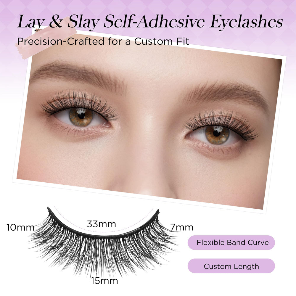 BEYELIAN faux mink lashes feature soft fibers and a light, comfortable feel all day