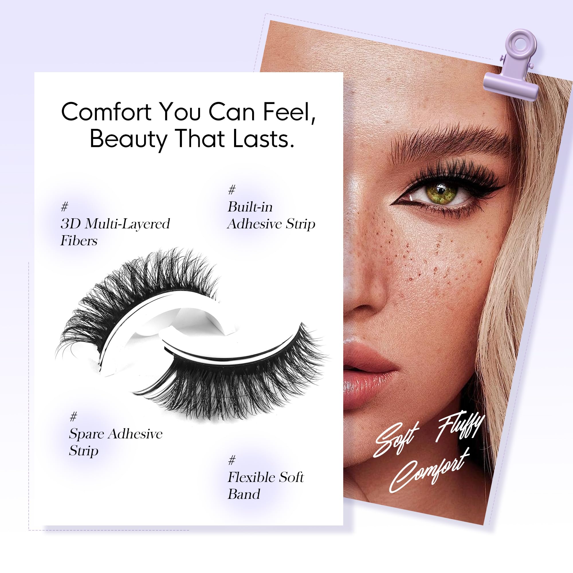 BEYELIAN HX55 lash band with liner-effect for definition