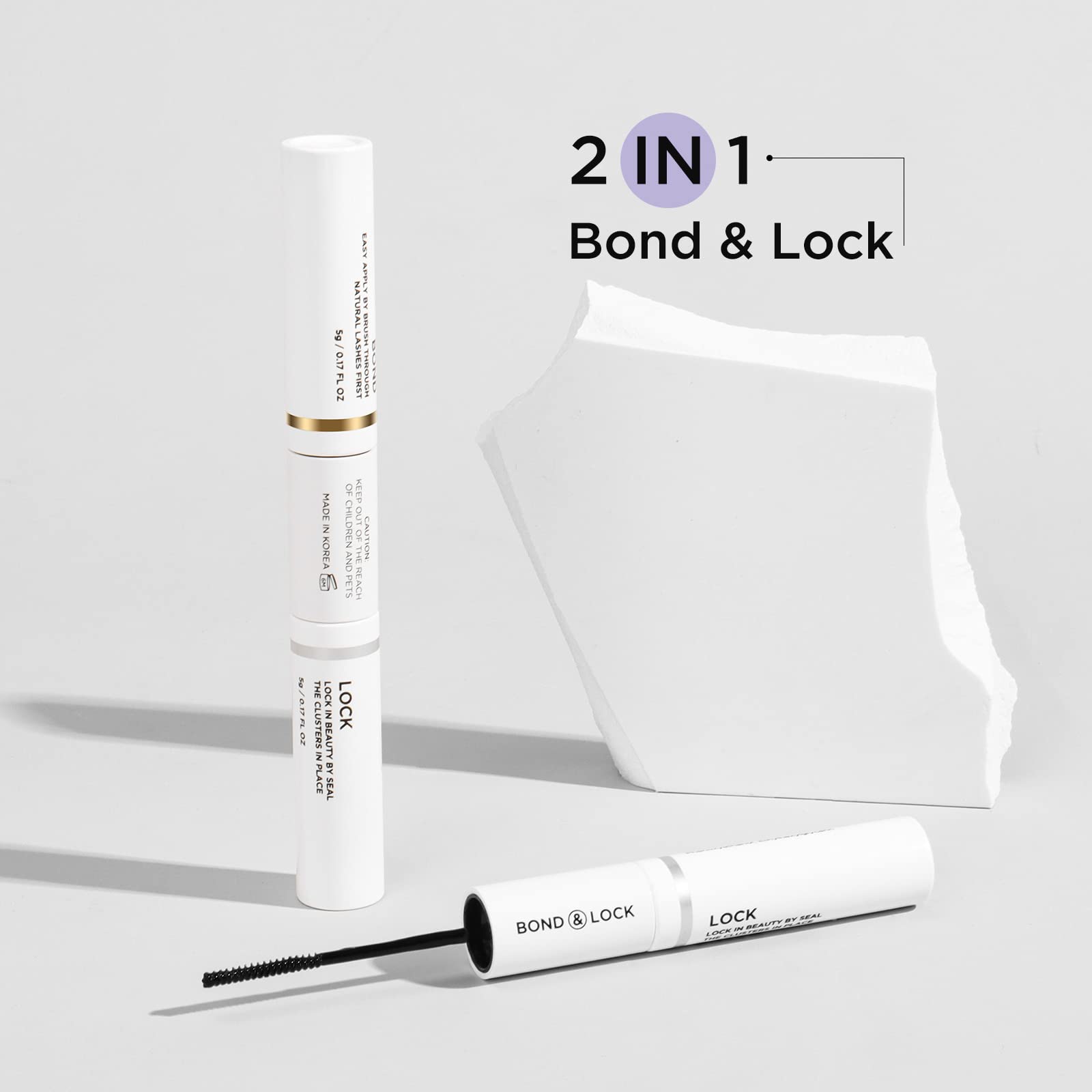 BEYELIAN Lash Bond and Seal packaging with clear instructions