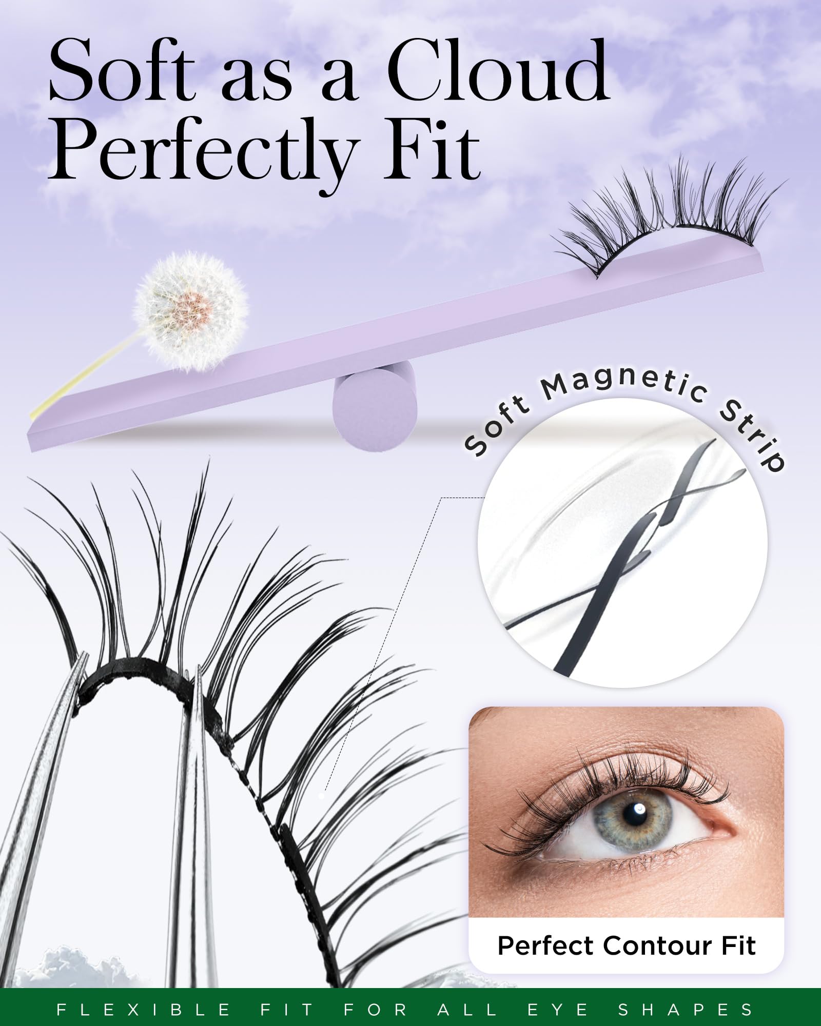 BEYELIAN reusable magnetic lashes packaging and design