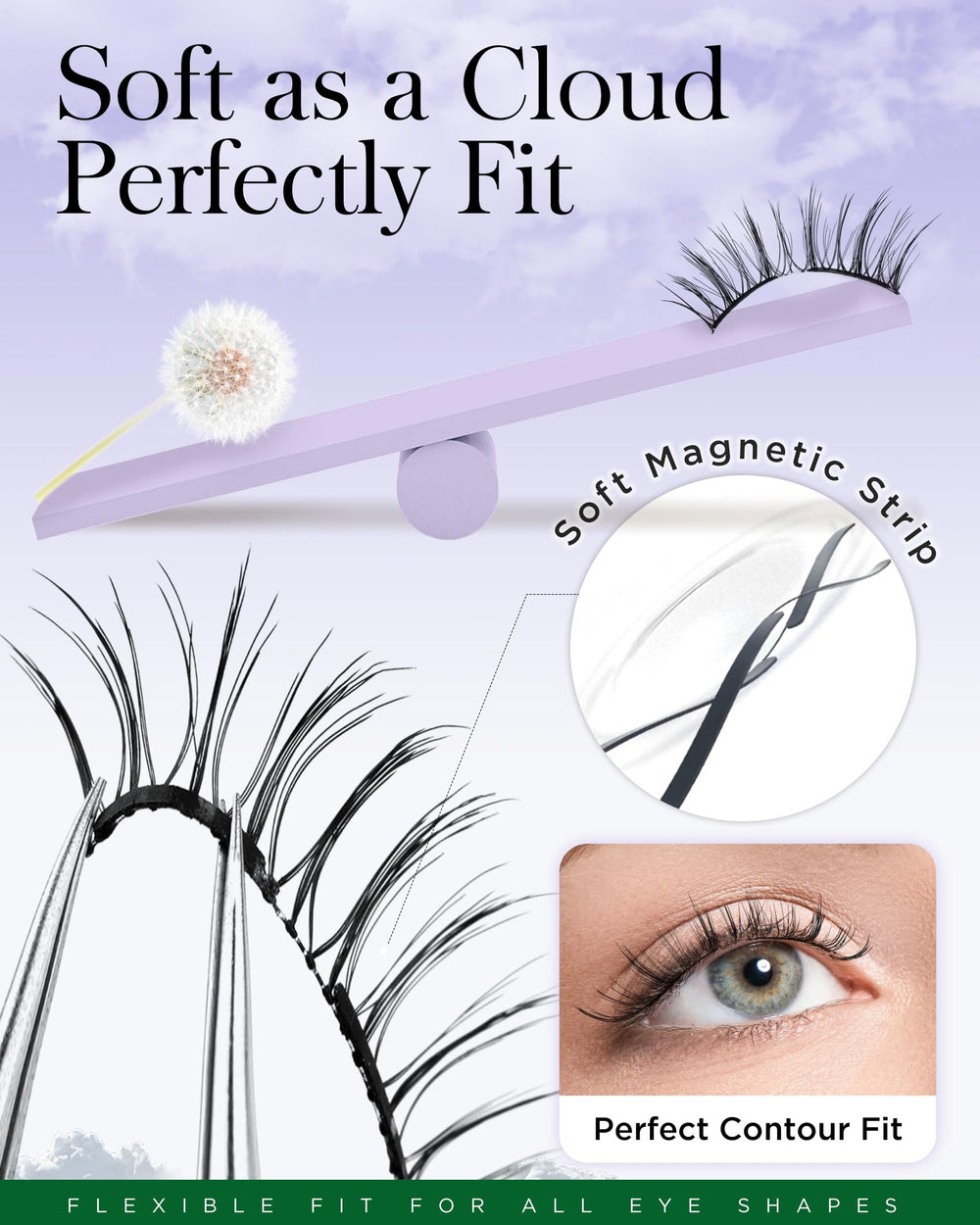 BEYELIAN reusable magnetic lashes packaging and design