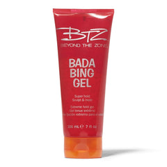 Gel Beyond the Zone Bada Bing en envase de 7oz para fijación duradera.