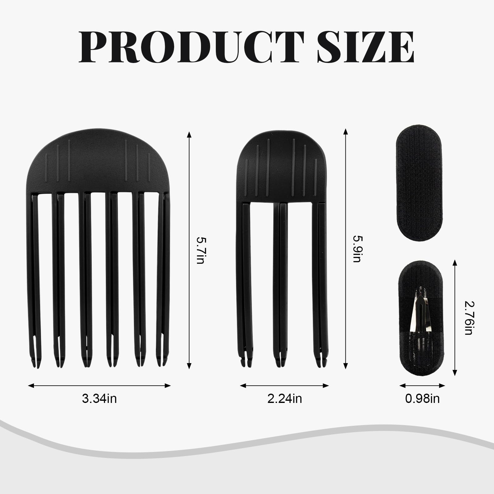 BEYONGME clips volumen cabello rizado para un look definido y duradero.