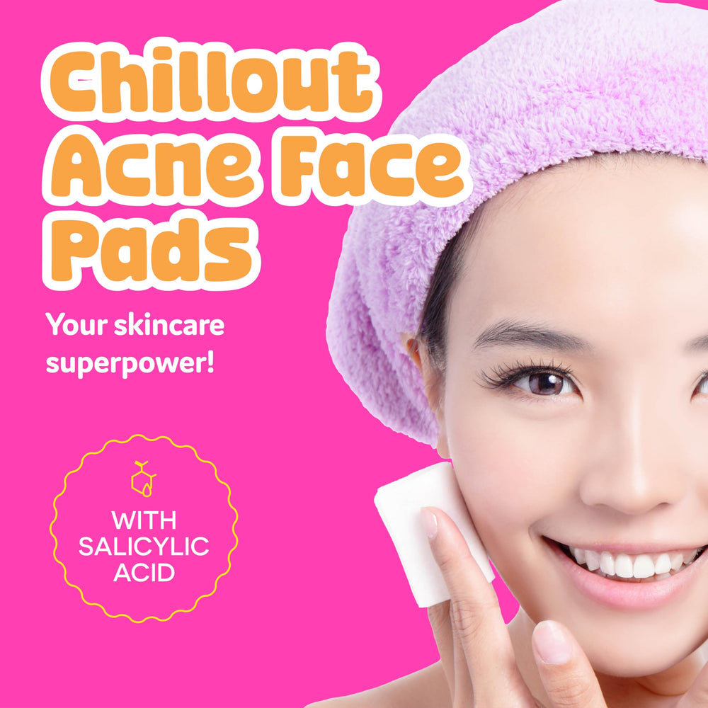 BeYoutiful ChillOut: etiqueta del paño en primer plano para piel sensible