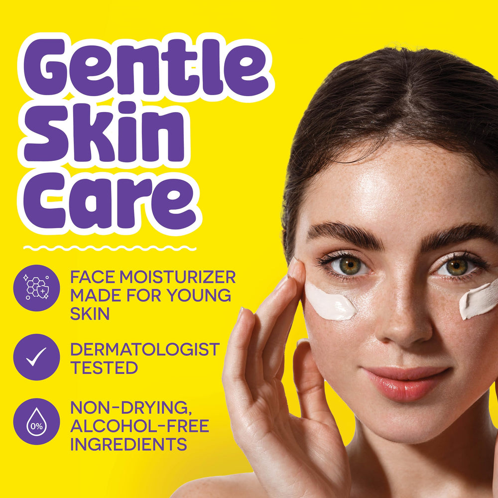 Close-up of the BeYOUtiful moisturizer lid, showcasing a non-greasy formula.