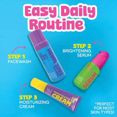 Unscented BeYoutiful facial wash bottle highlighting fragrance-free option