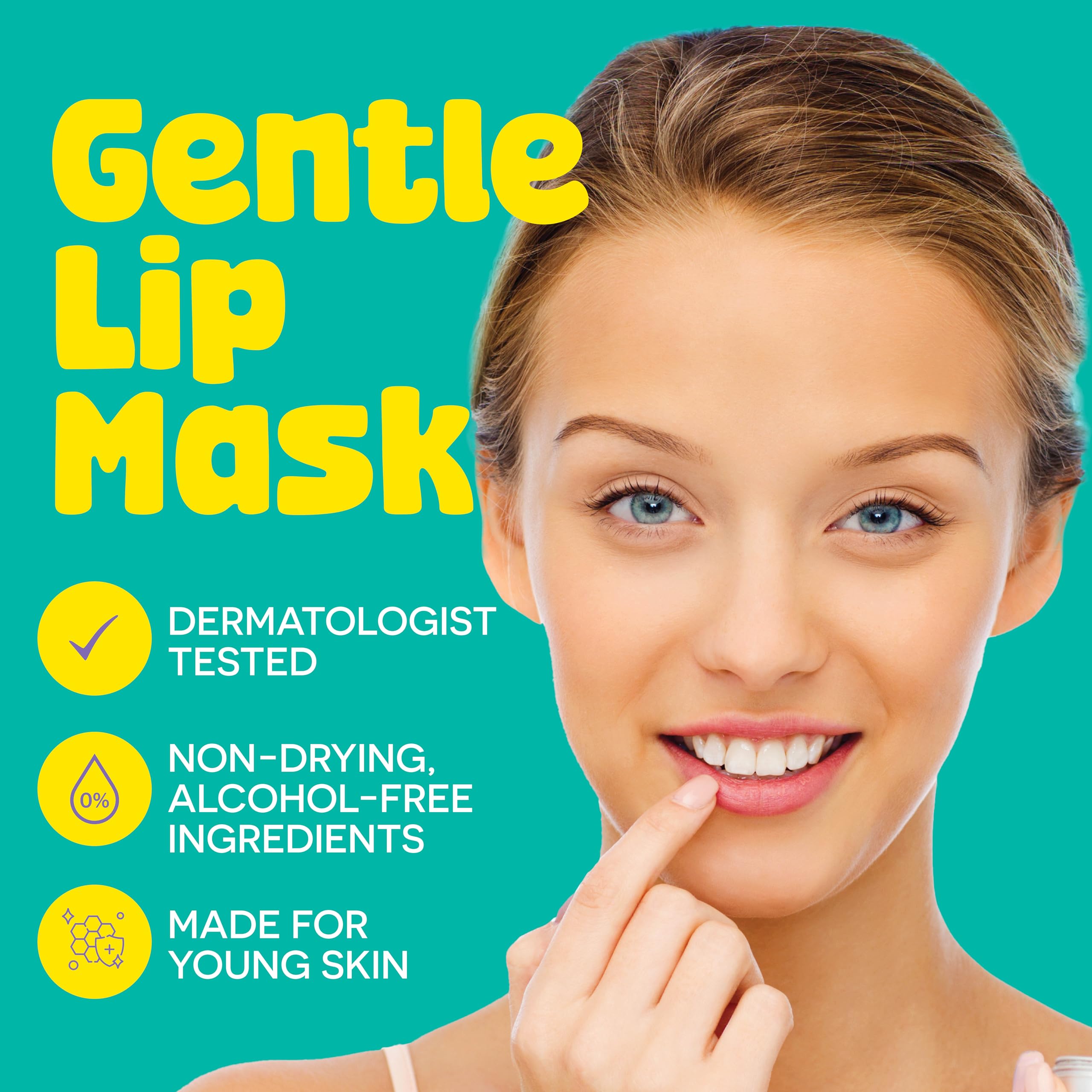 BeYoutiful lip mask set close-up highlighting teen hydration.