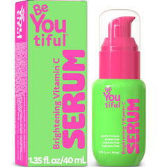 BeYOUtiful Vitamin C Serum bottle for daily teen skincare.