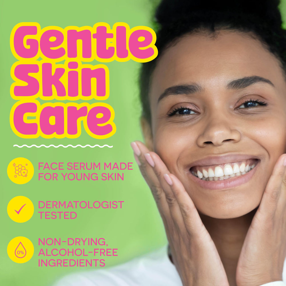 BeYOUtiful Vitamin C Serum swatch applied to skin for even tone.