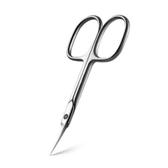 BEZOX curved cuticle scissors for precision trims during at-home mani.
