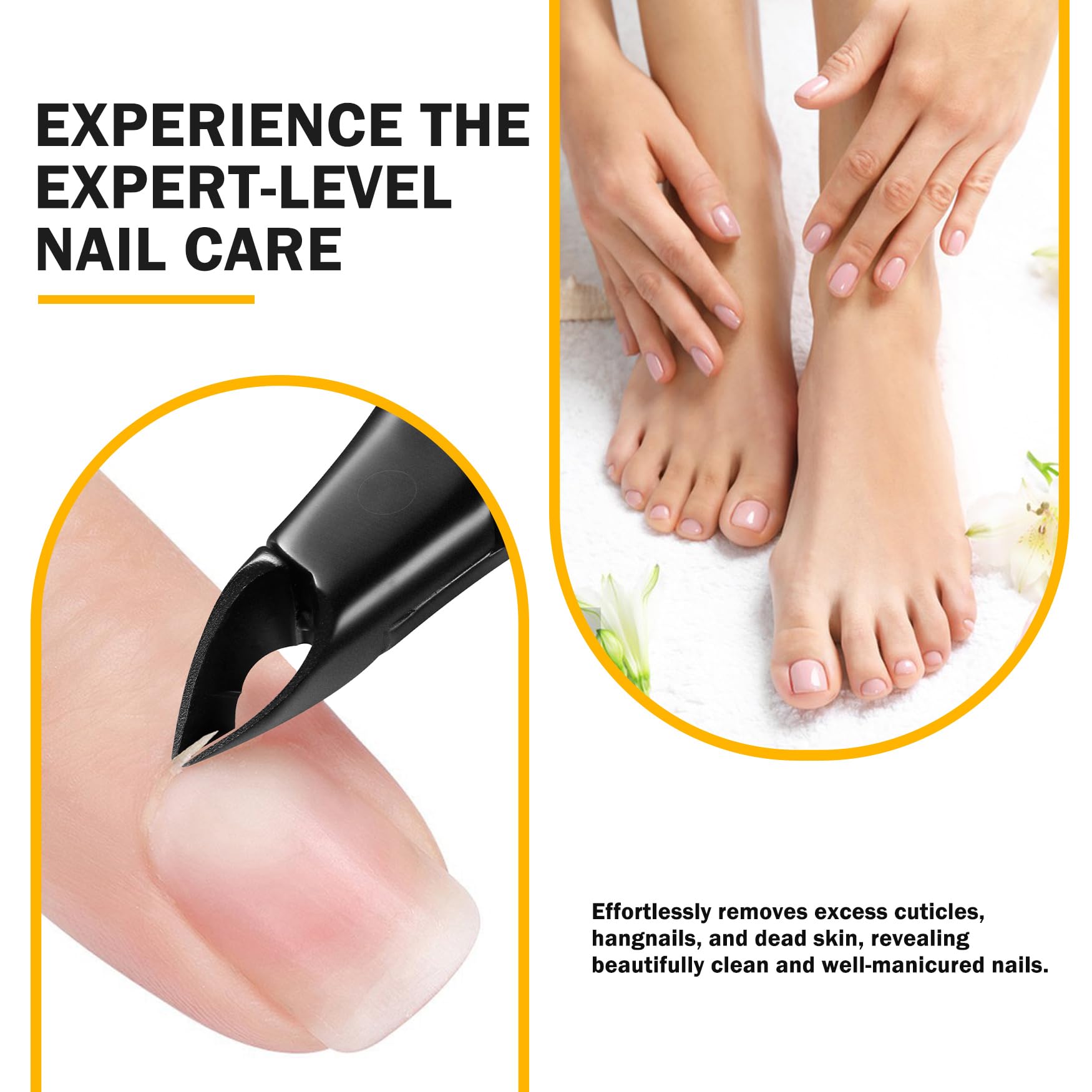 BEZOX cuticle trimmer durable construction for long lasting performance