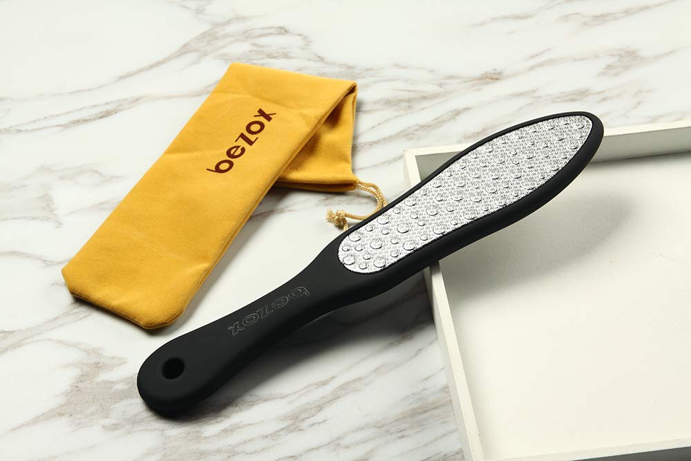 BEZOX foot file hypoallergenic materials safe for all skin