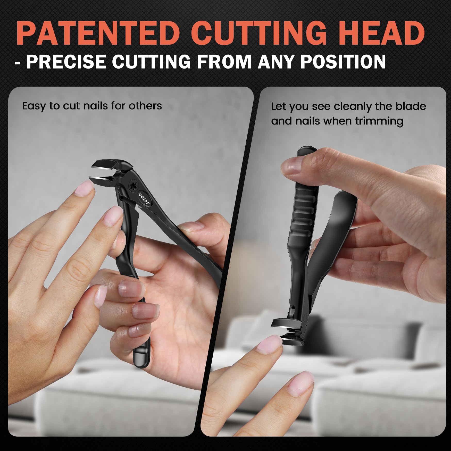 BEZOX ideal gift for seniors needing practical nail care tools.