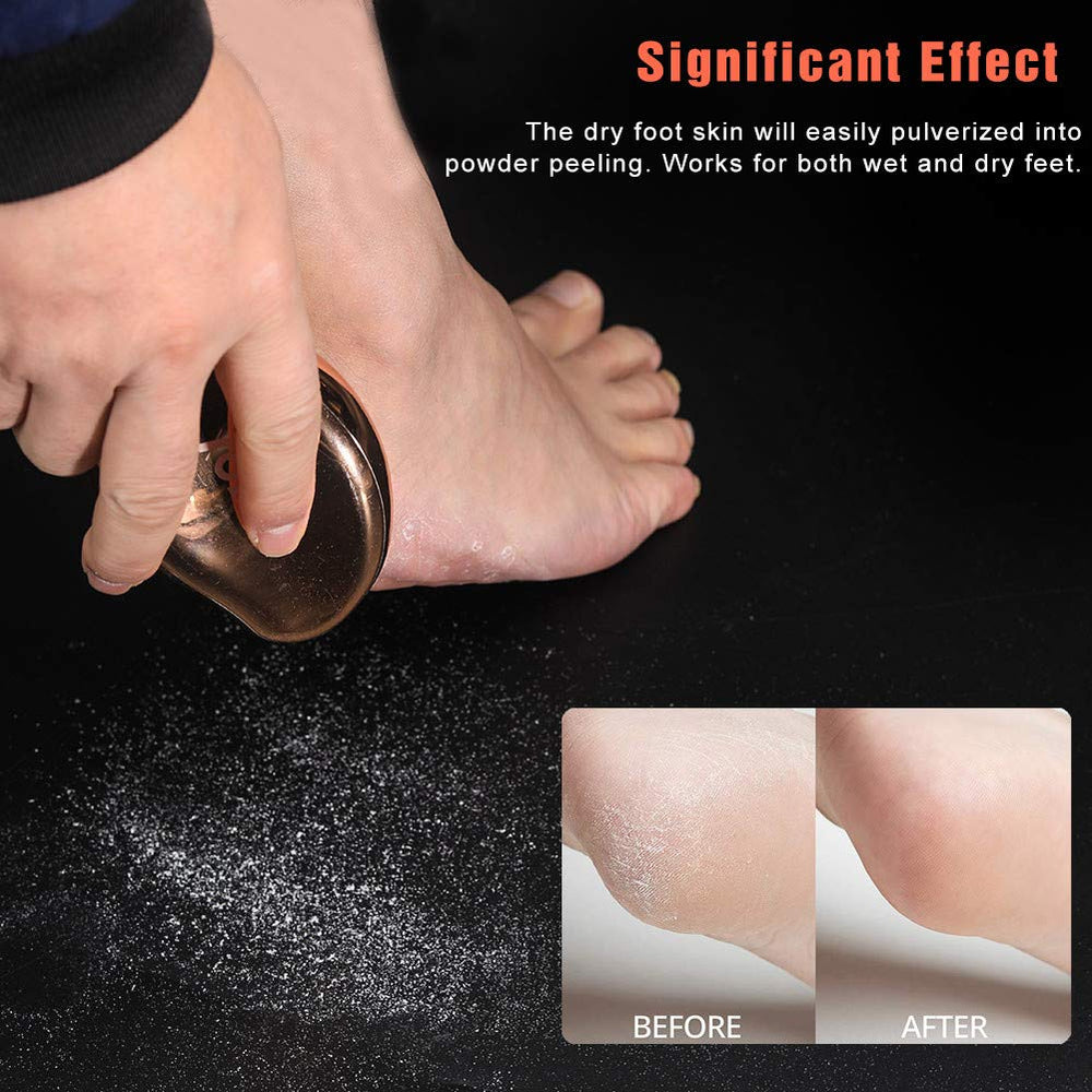 BEZOX ergonomic grip makes comfortable handling during dry or wet foot care